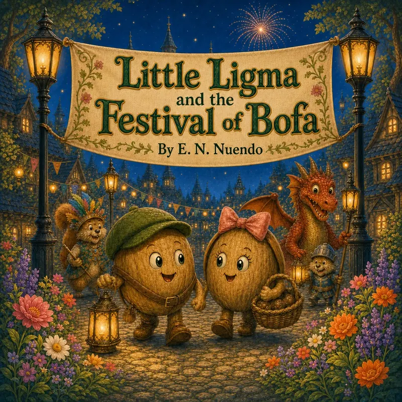 Little Ligma and the Festival of Bofa hardcover cover